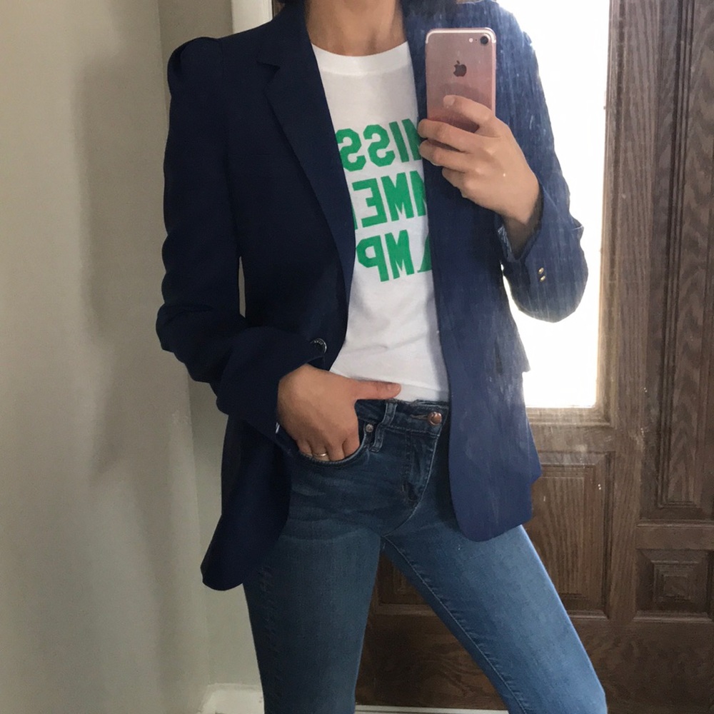 Zara Navy blue blazer